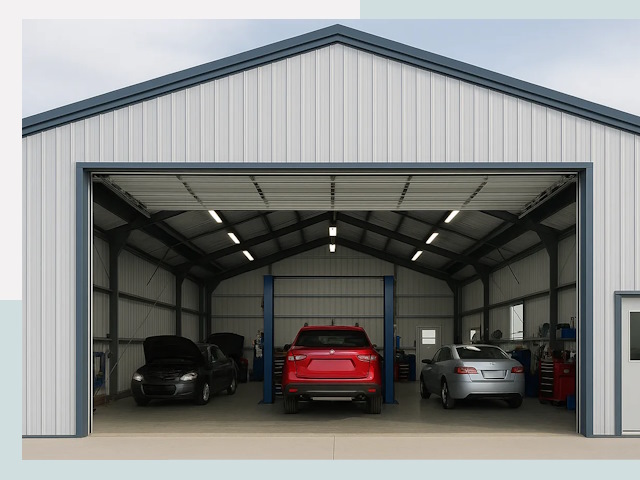 Ангары из сэндвич панелей от 618 руб. в Каменск-Шахтинский