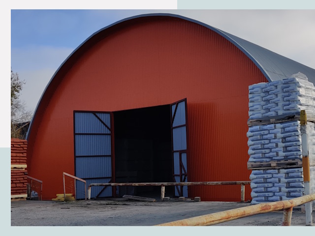 Полукруглые ангары по цене от 618 руб. в Каменск-Шахтинский