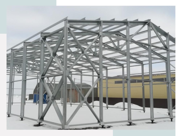 Каркасные ангары в Каменске-Шахтинском