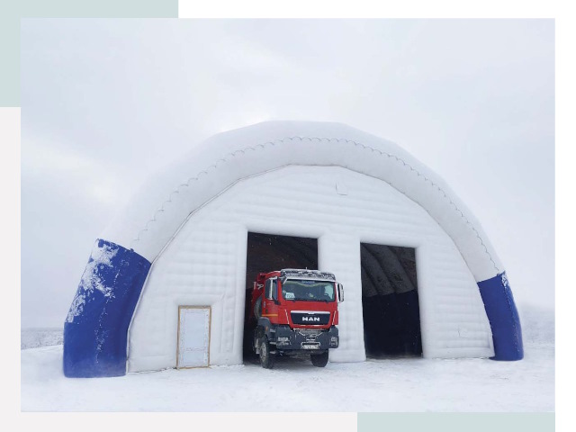 Мобильные ангары в Каменске-Шахтинском