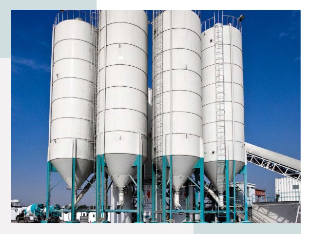 Строительство цементных силосов в Каменске-Шахтинском