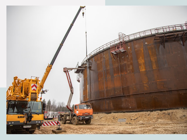 Монтаж резервуаров в Каменске-Шахтинском от 618 руб. за м³