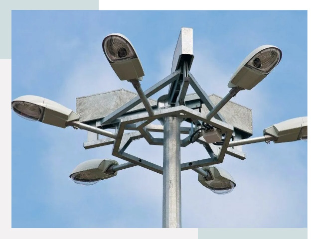 Монтаж осветительных мачт в Каменске-Шахтинском