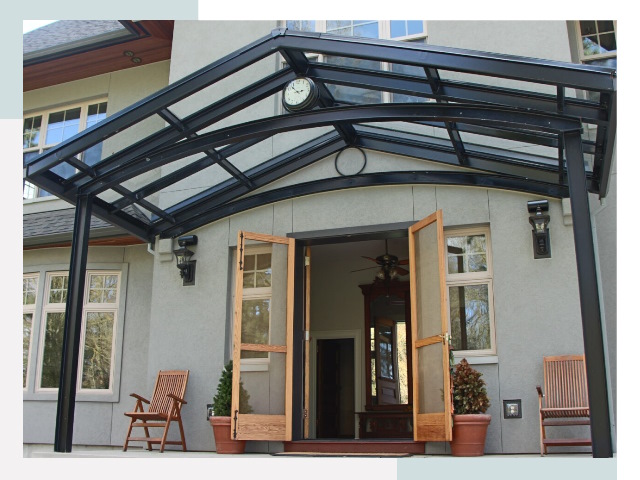 Козырьки металлические в Каменске-Шахтинском