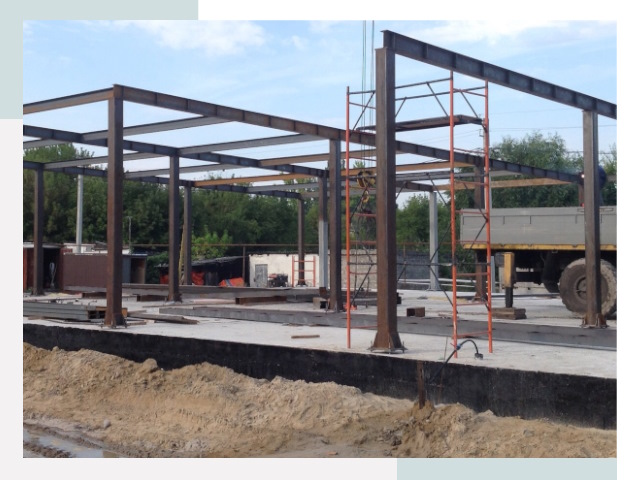 Фундамент для ангаров в Каменске-Шахтинском