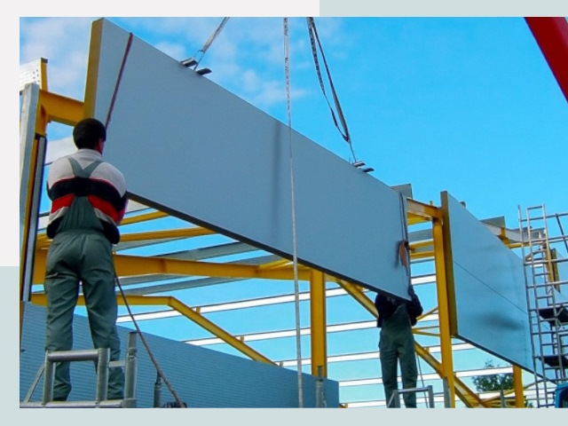 Монтаж сэндвич-панелей в Каменске-Шахтинском от 618 руб.