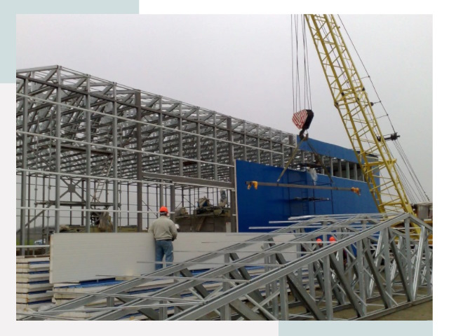 Монтаж ангаров в Каменске-Шахтинском